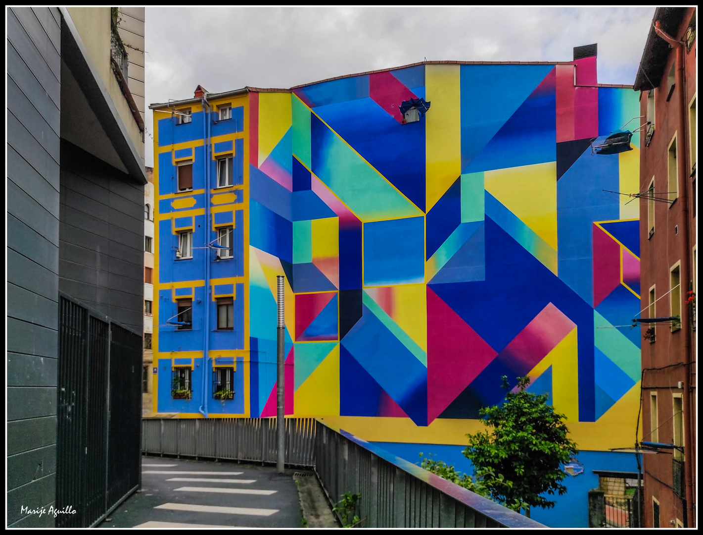 Mural en Bilbao La Vieja