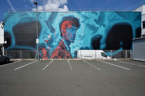 Mural "In the Light of the Unseen" / Wuppertal