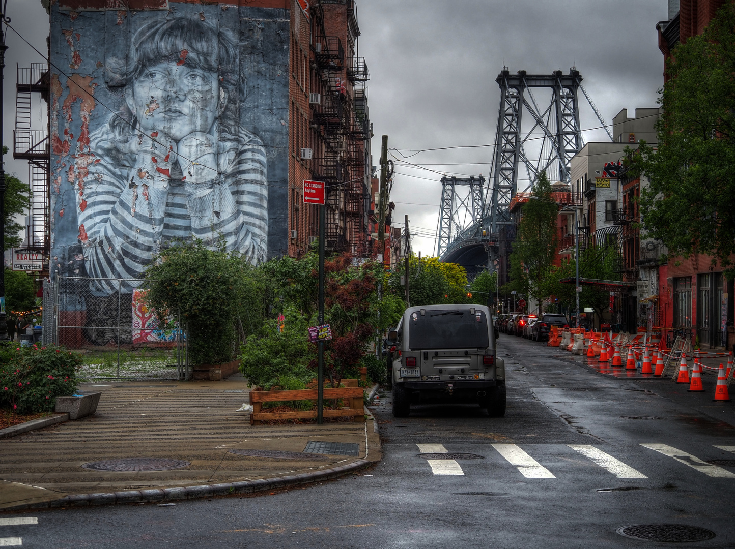 Mural in Williamsburgh