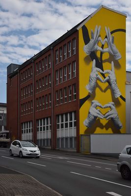 Mural "Love Gloves Series" /Wuppertal