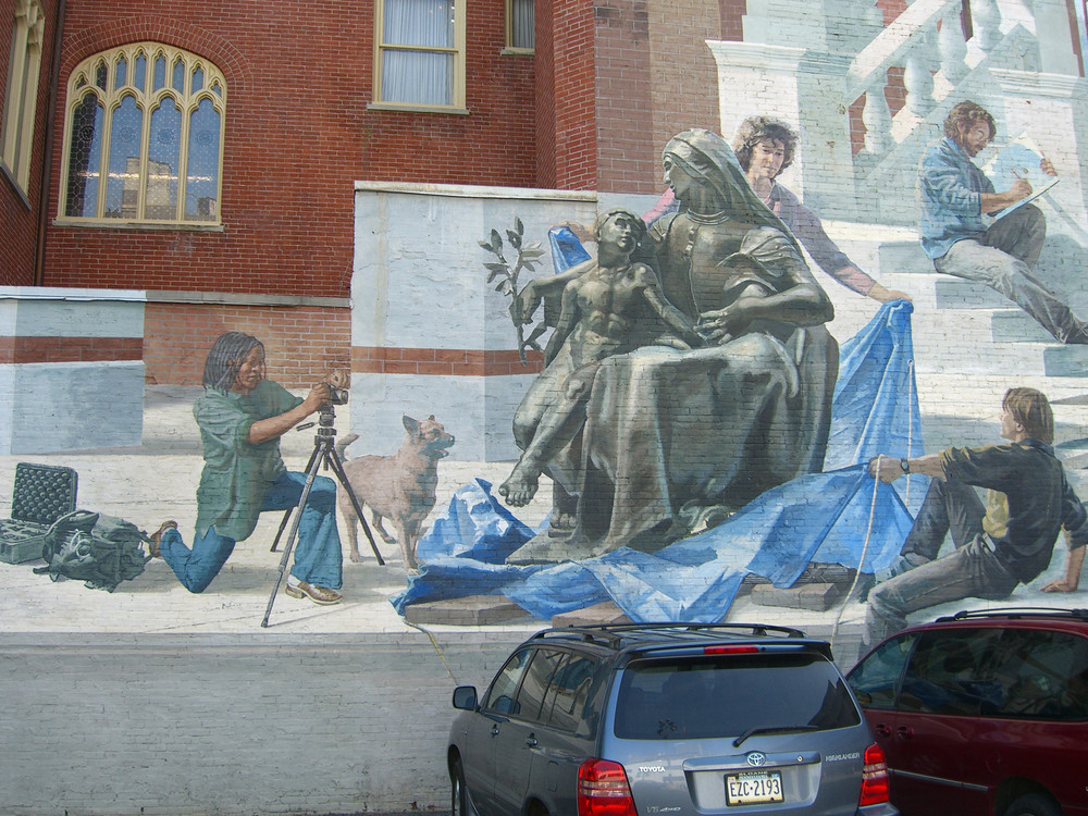 Mural "Perspectives 2" in Philadelphia