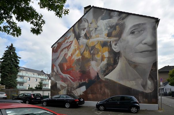 Mural "Pina Portrait" / Wuppertal