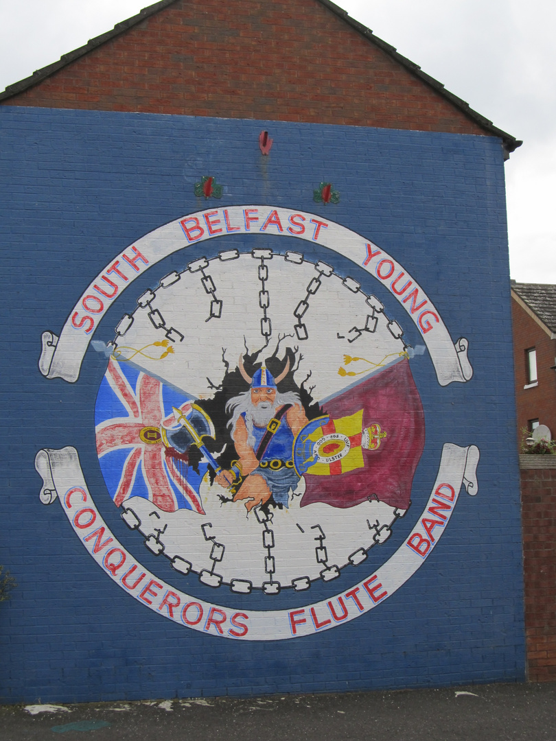 Mural South Belfast nähe Donegal Pass
