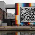 Mural von Felipe Pantone in Hasselt