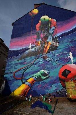 Mural / Wuppertal Bembergstr.