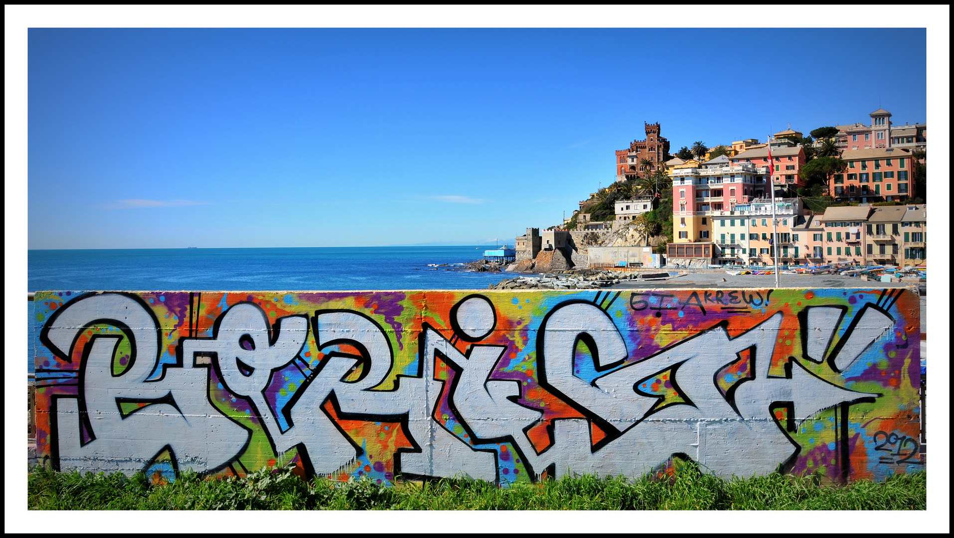 Murale sul mare