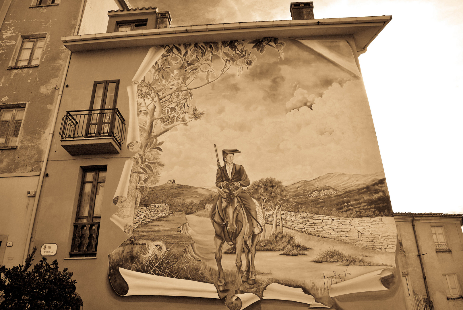 Murales ad Aritzo