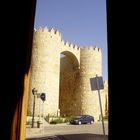 muralla de Avila, desde la ventana