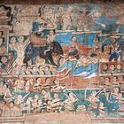Murals in Wat Pa Daet