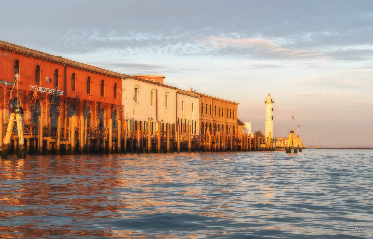 Murano in der Abendsonne