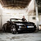 Murat & sein schwarzes BMW E93 Cabrio