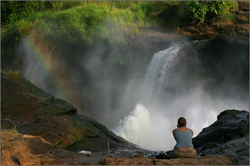 murchison falls - von oben