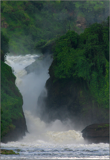 murchison falls - von unten