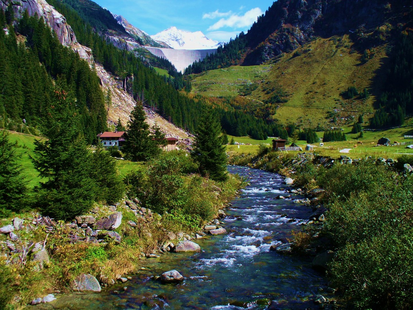 Murenabgang im Zillergrund