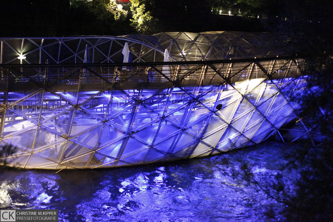 Murinsel bei Nacht