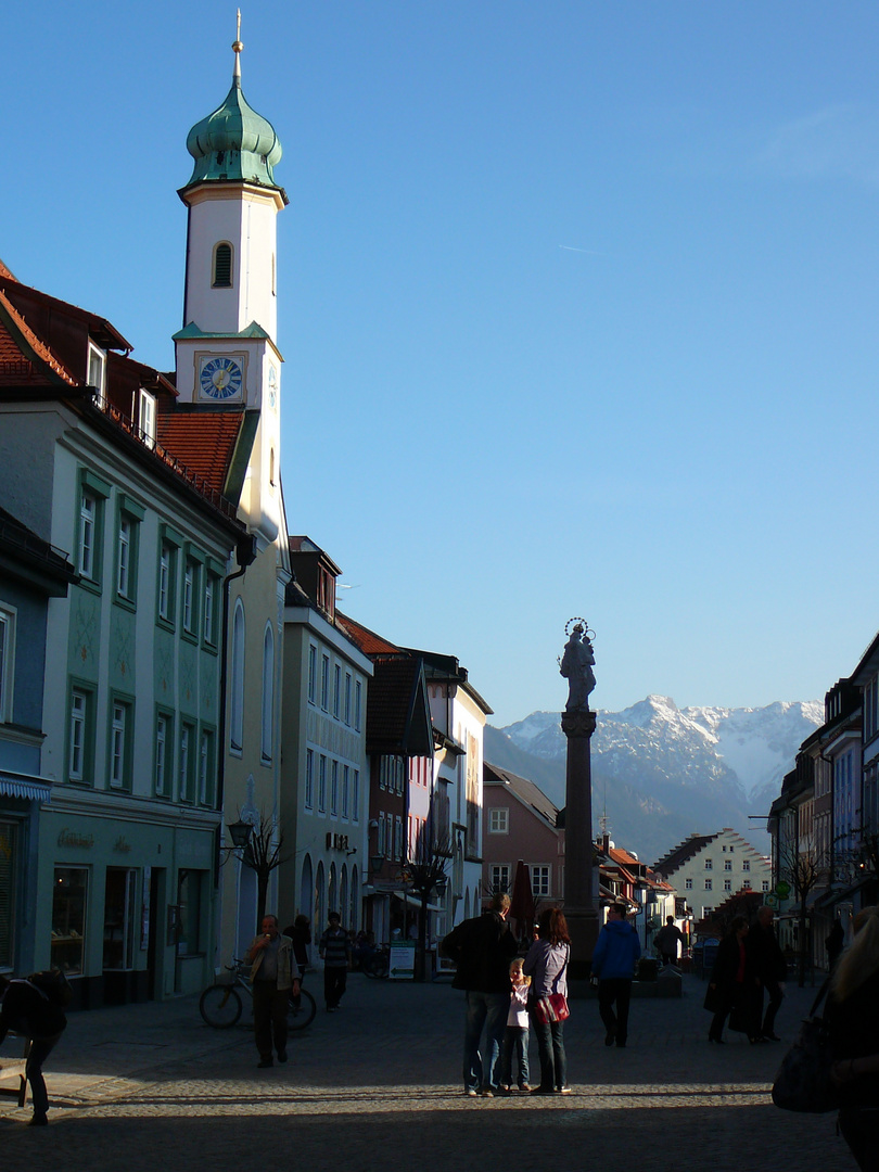 Murnau , ein Tag geht zu Ende...