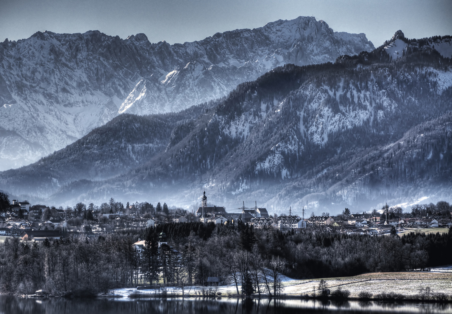 Murnau und die Zugspitze