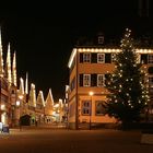 Murrhardter Marktplatz in der Weihnachtszeit