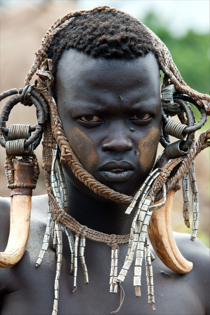 [ Mursi Tribe Man ]