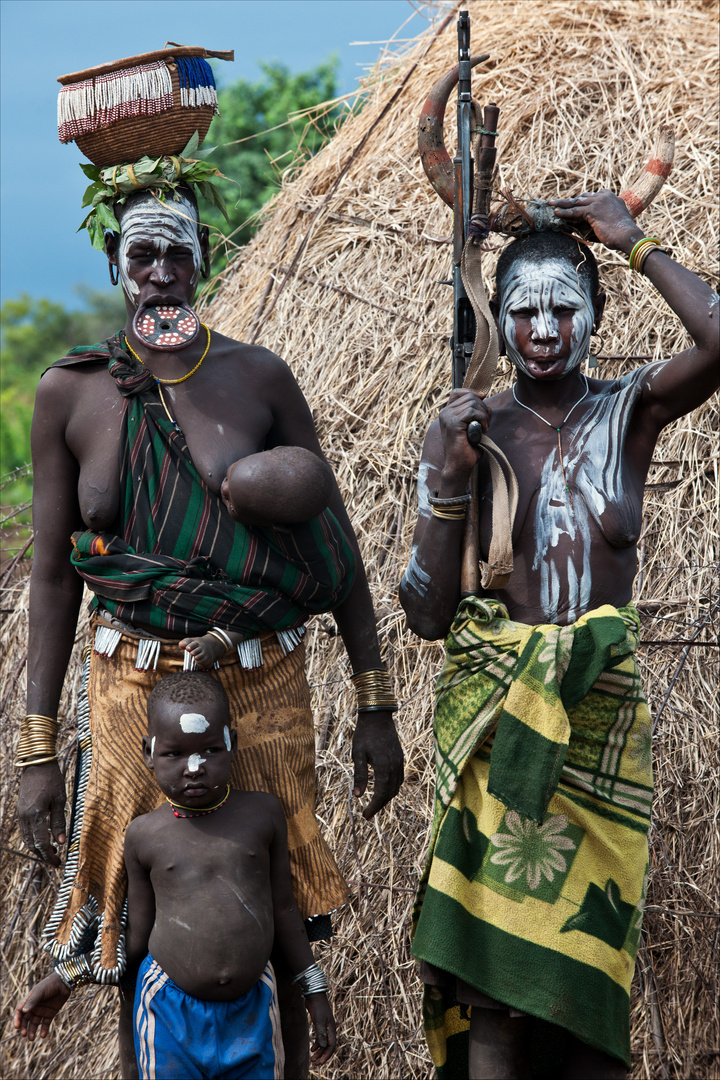 [ Mursi Tribe @ Omo Valley ]