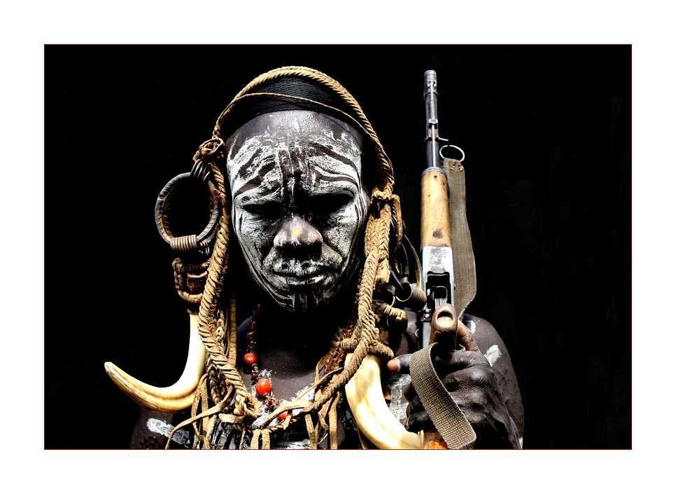 Mursi Warrior...........