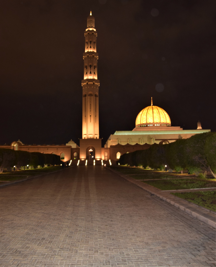 Muscat bei Nacht