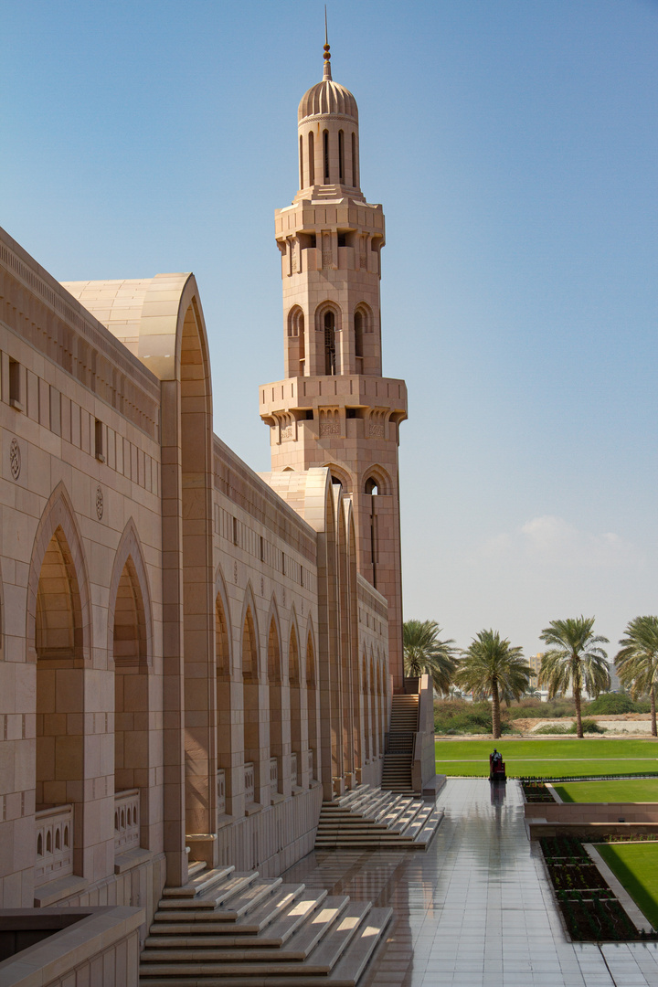 Muscat- Große Sultan-Qabus-Moschee