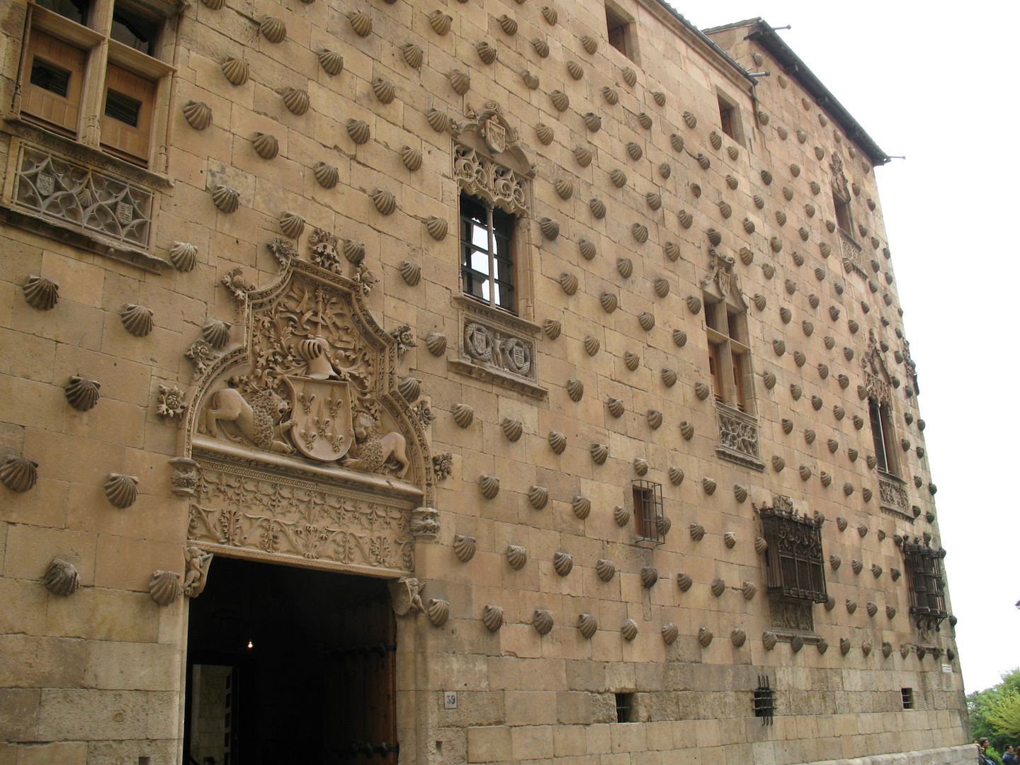 Muschelhaus in Salamanca/Spanien