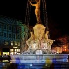 Muschelminna auf dem Postplatz zum Lichterglanzfest in Görlitz