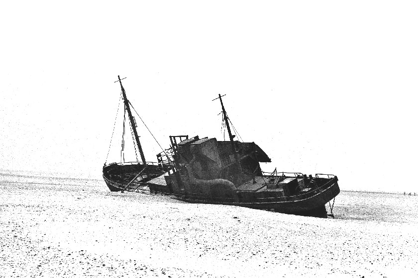 Muschelspüler am Ostende von Norderney.......