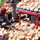 Muschelverkäufer auf Grenada