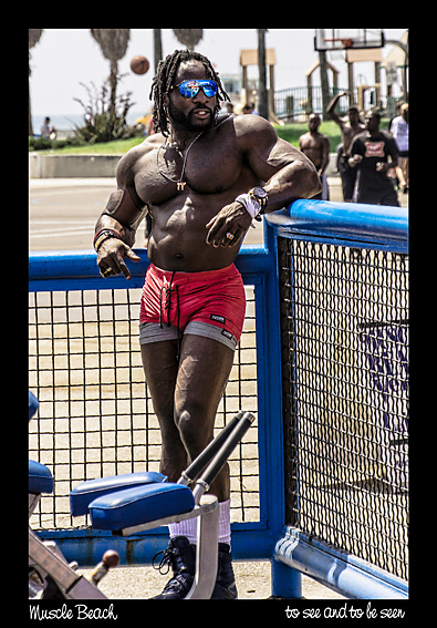 Muscle Beach at Venice Beach