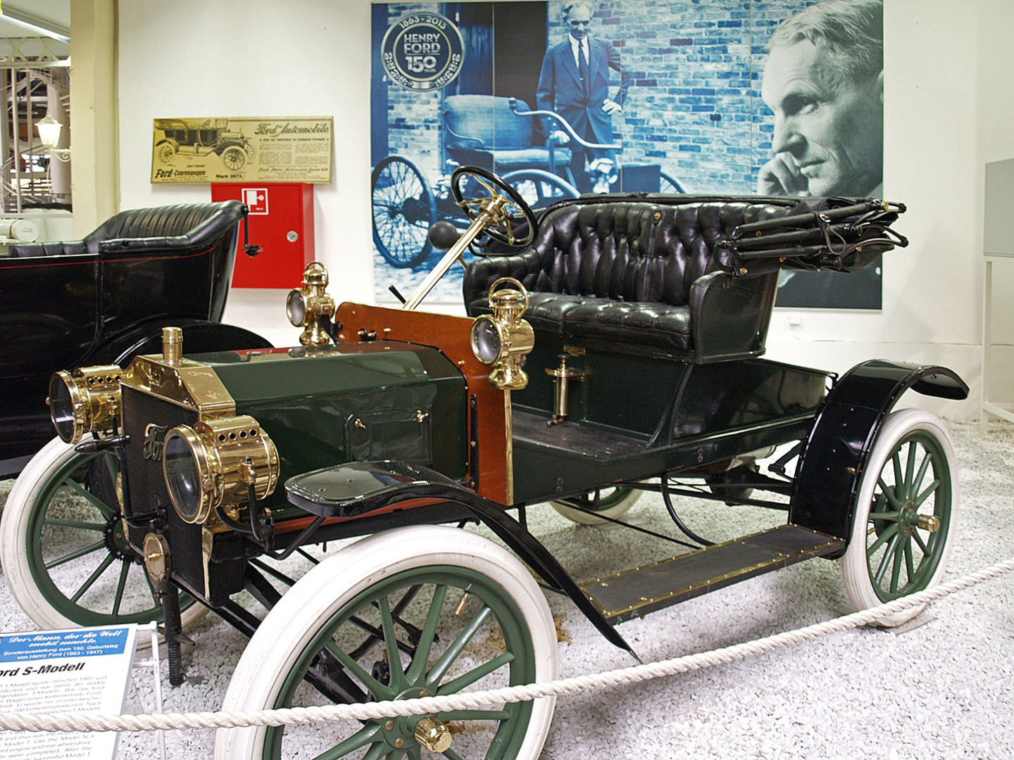 Musée de l’automobile et technologique de Sinsheim, le coin « Ford » 