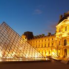 Musée de Louvre im Abendlicht