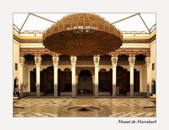 Museé de Marrakech, großer Saal