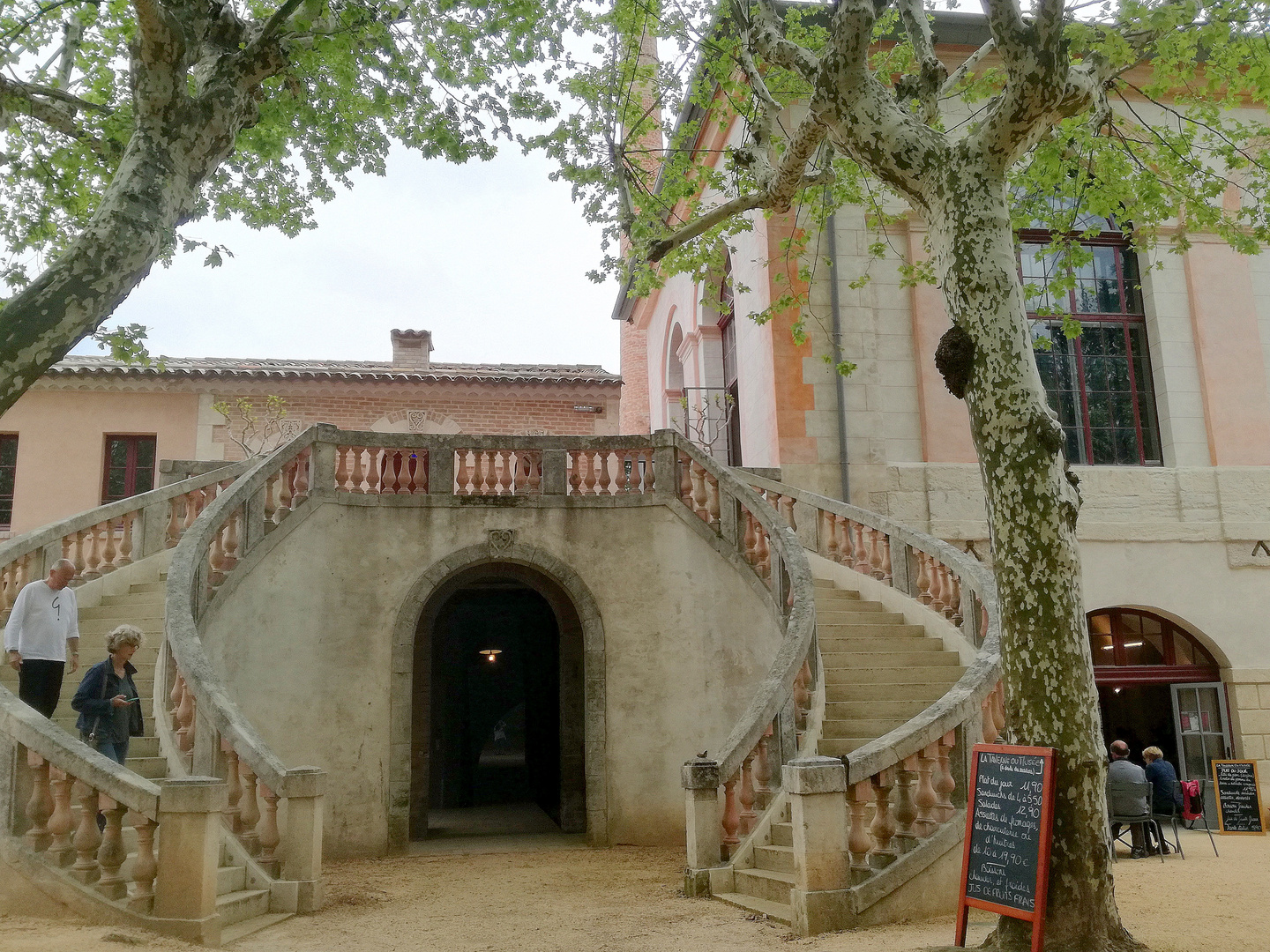 Musée des Vallées Cévenoles - l'escalier