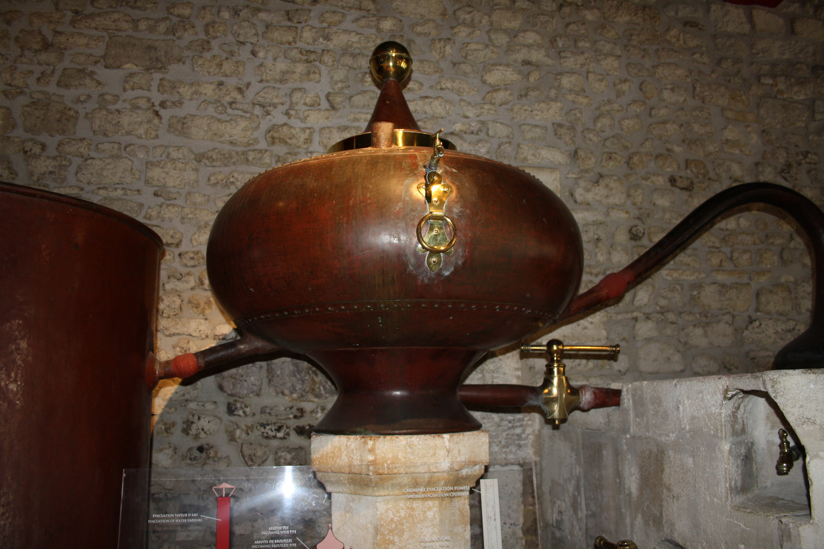 Museé du Cognac a Jarnac Detail