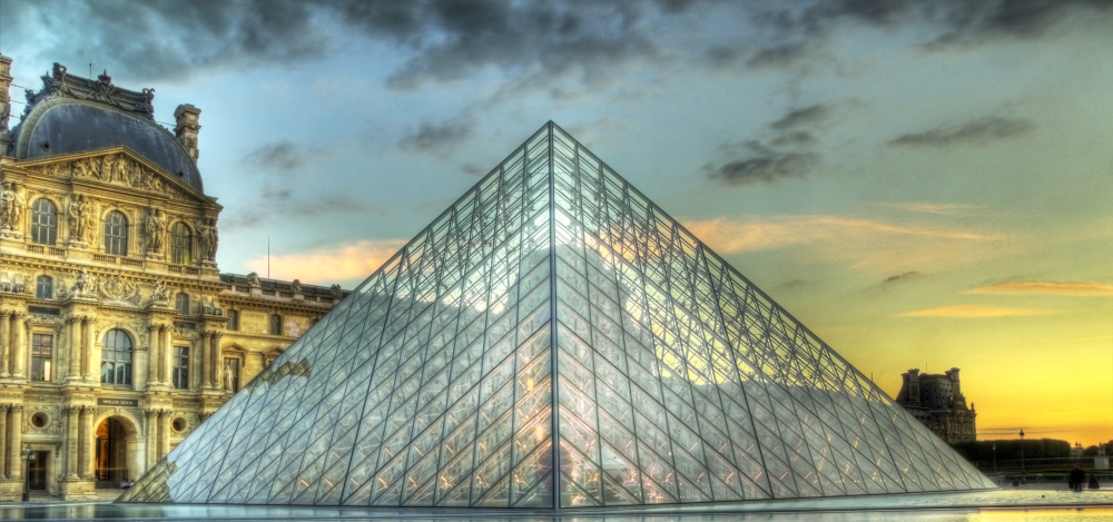 Musée du Louvre - Glaspyramide