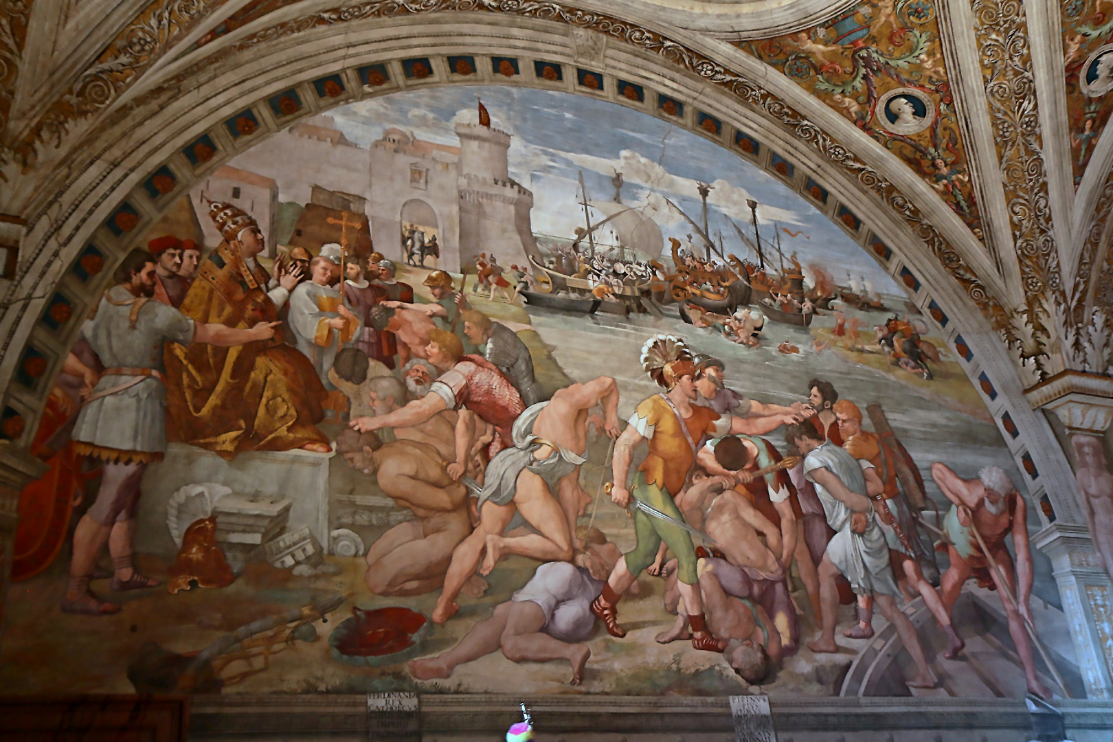  Musée du vatican chapelle sixtine panneau