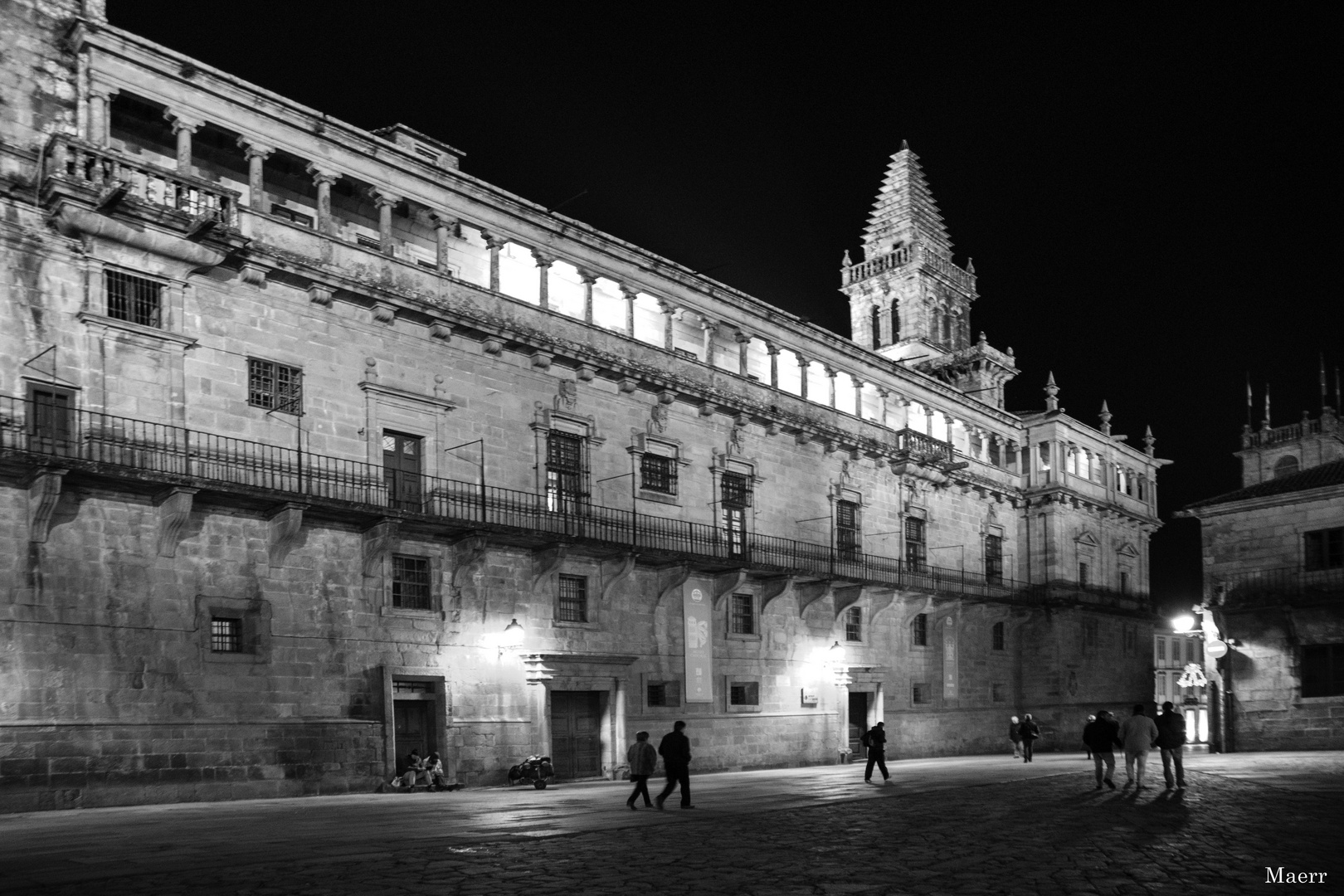 Museo Catedralicio en La Plaza del Obradoiro de Santiago de Compostela