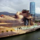 MUSEO GUGGENHEIM  BILBAO.........."EL GRAN ARBOL Y EL OJO".