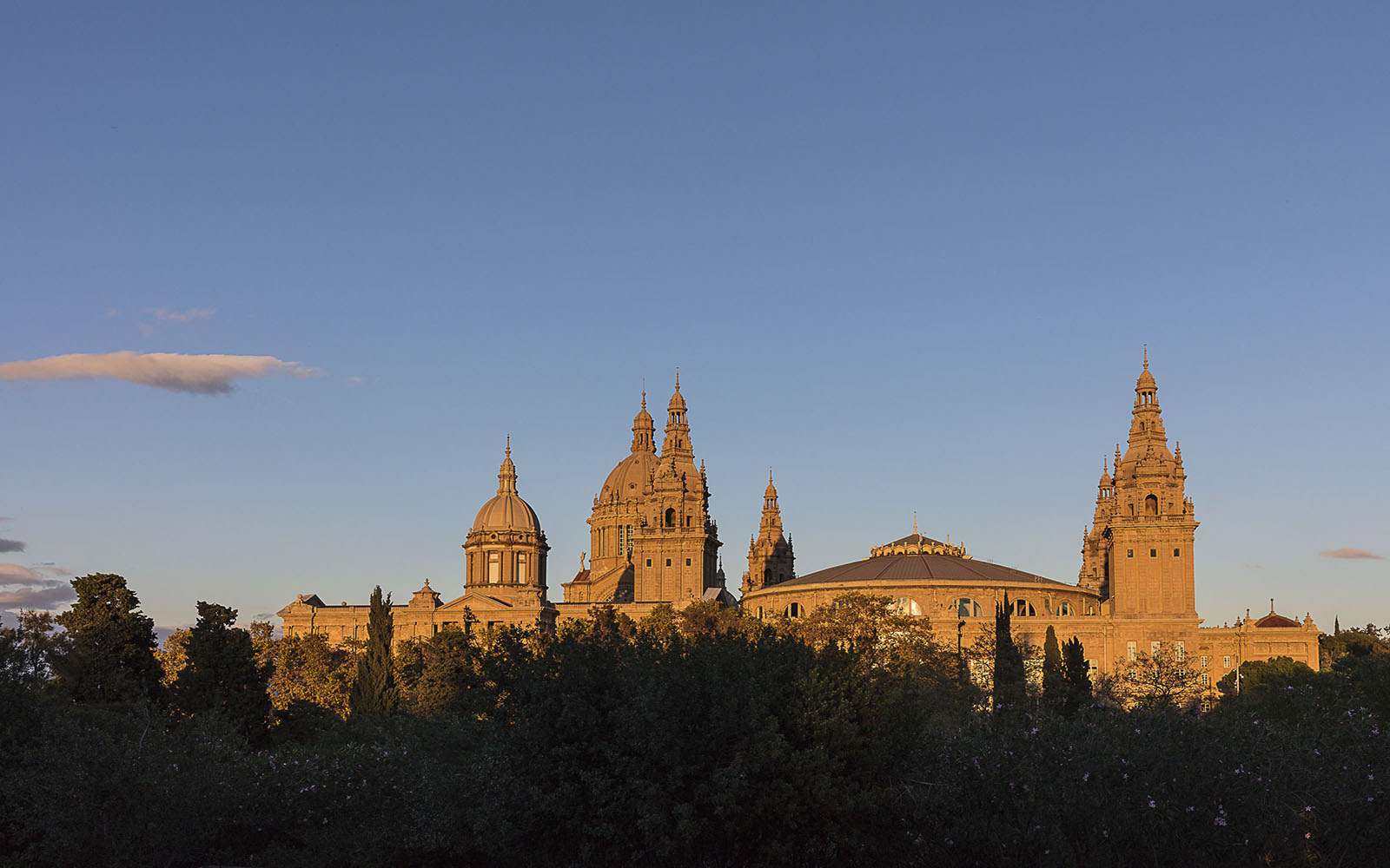 Museu nacional de Cataluña in Barcelona