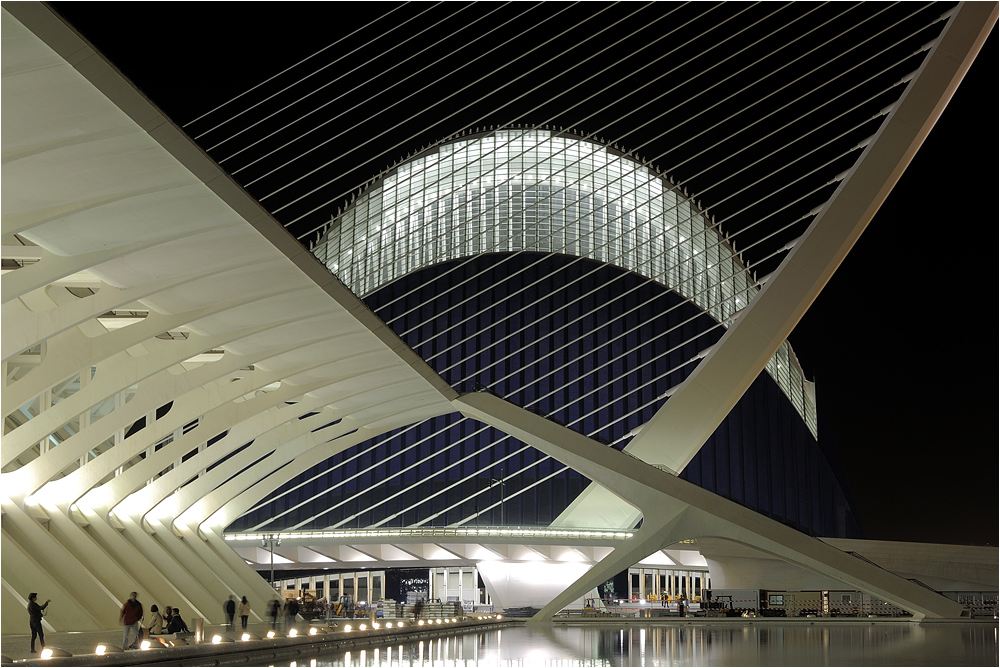 Museum, Bridge and L'Agora