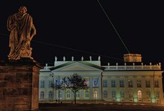 Museum Fridericianum und Laserscape in Kassel