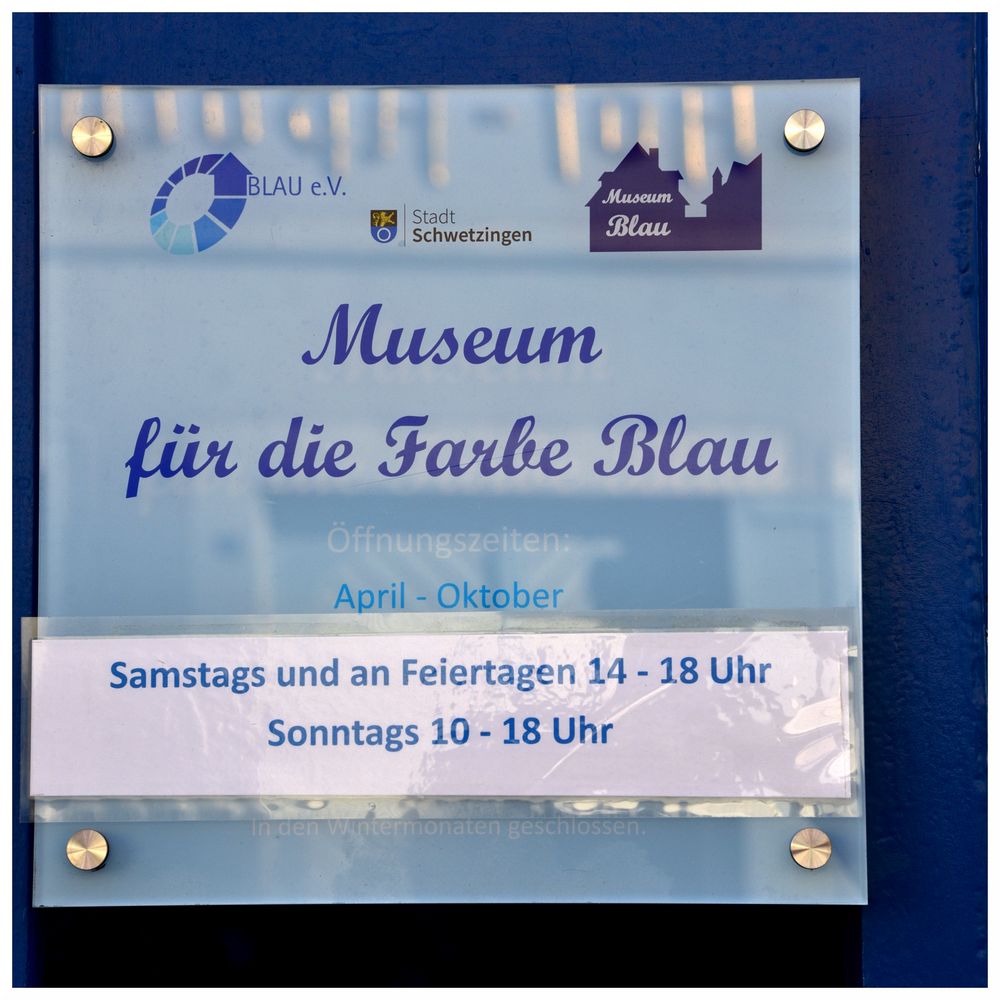 Museum für die Farbe Blau