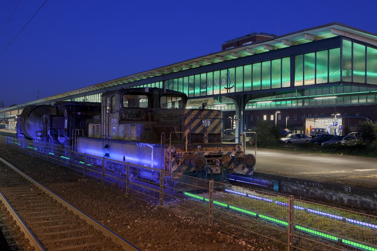 Museumsbahnsteig Oberhausen I - Museumszug