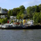 Museumsdampfer 'Stettin' in Neumühlen, Hamburg