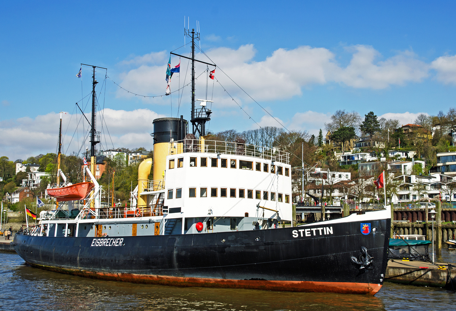 Museumsdampfschiff  Eisbrecher Stettin