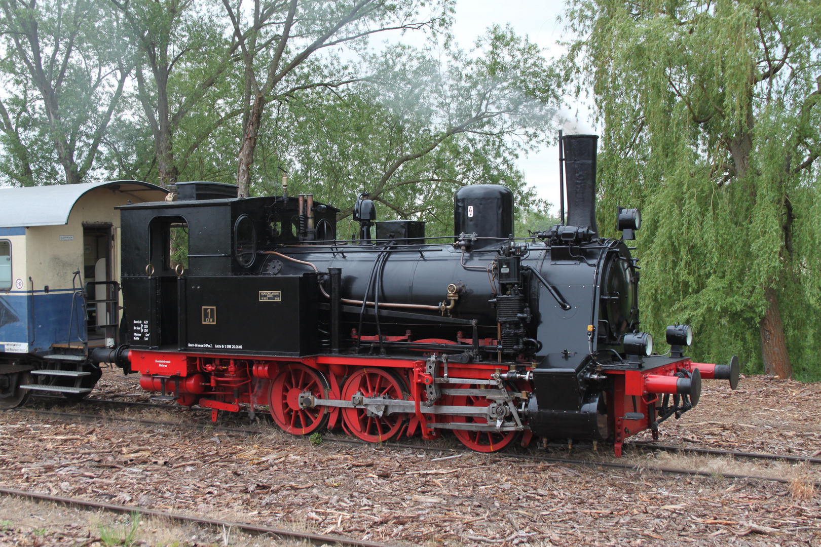 Museumsfahrten z.B. Butzbach-Licher-Eisenbahn Baujahr 1904