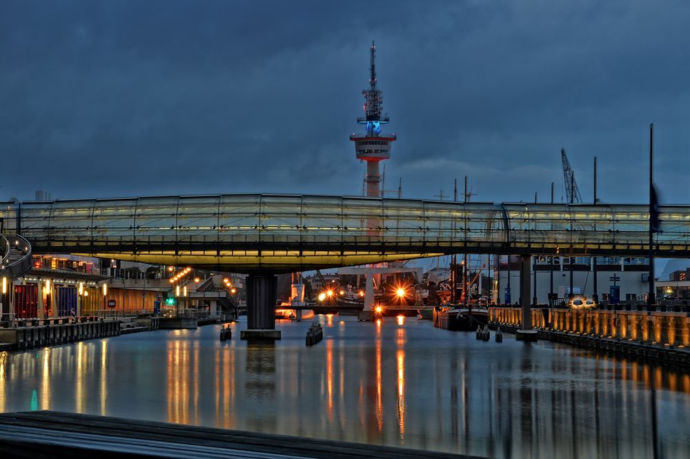 Museumshafen am Abend